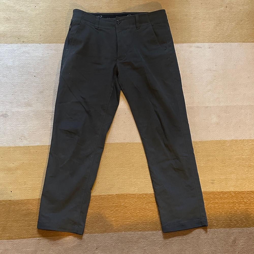 Eddie Bauer Men's Dark Gray Chinos